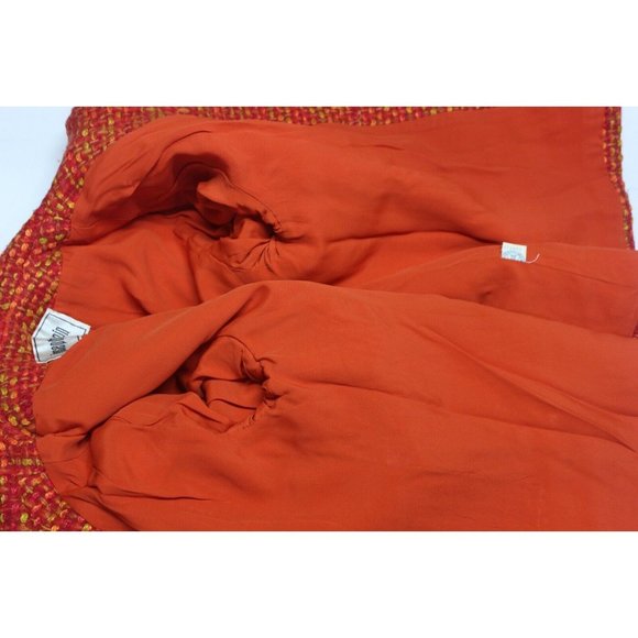 Retro 60s Joseph Magnin women's‎ chunky tweed mod couture Mad Man skirt suit set - Picture 11 of 16